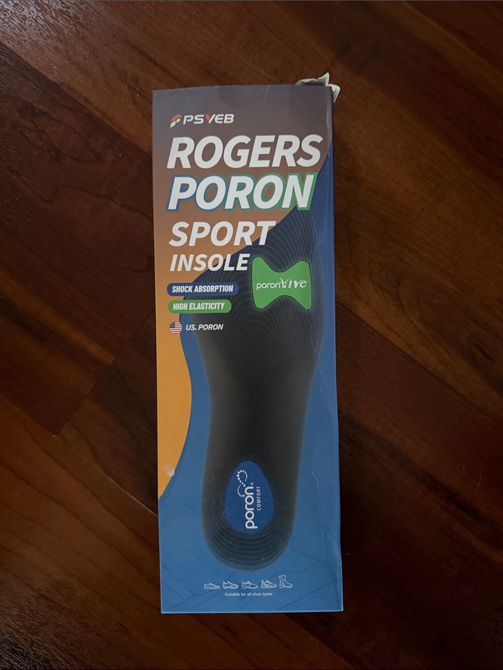 Poron Sport Insole - Black